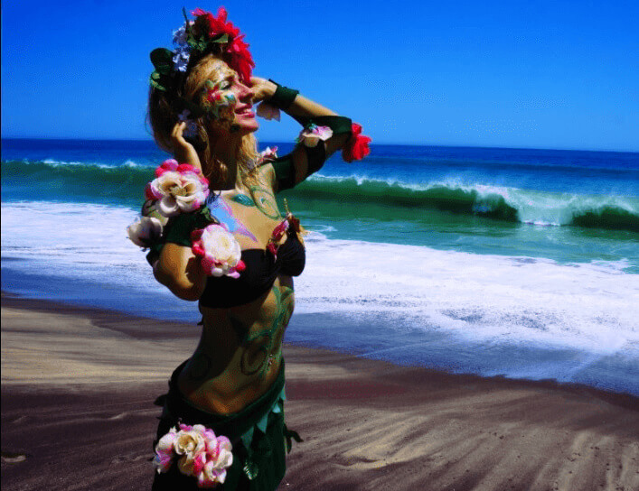 Cabo San Lucas Vacation, Woman on tBeach, Secrets Puerto Los Cabos Golf & Spa Resort