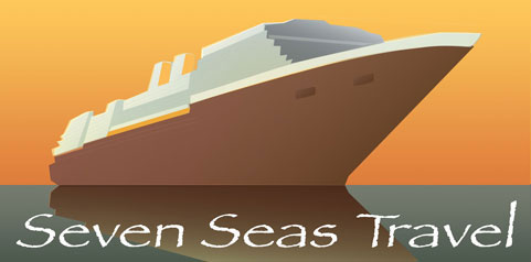 Seven Seas Travel Agency Logo