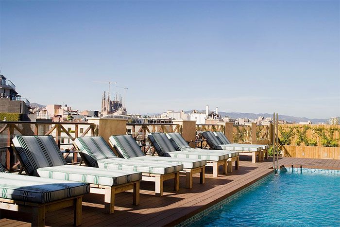 Cotton House Hotel Autograph Collection rooftop pool